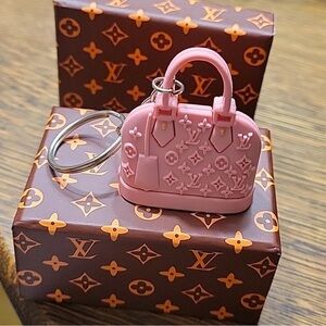 FASHION Pink Keychain, NIB